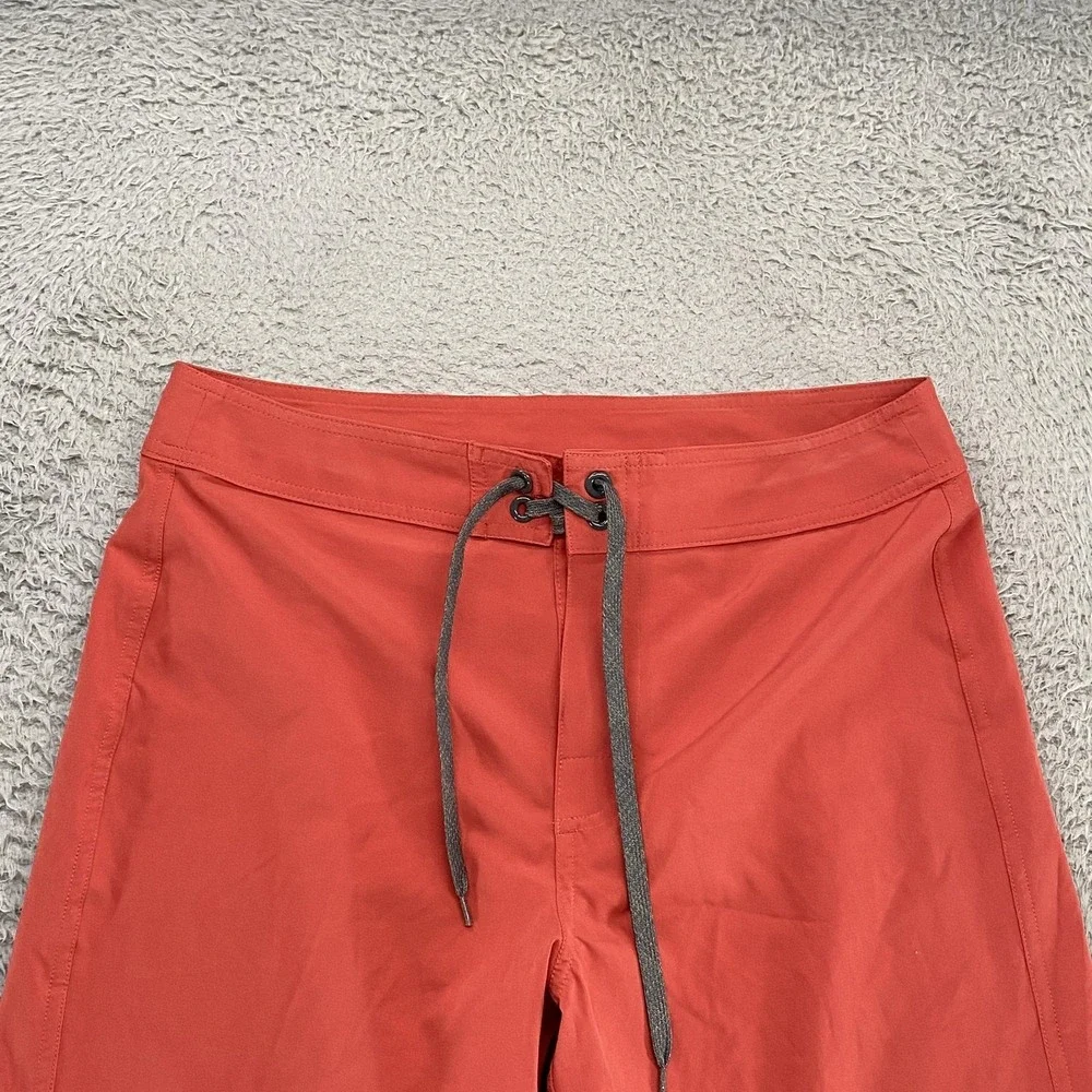 Prana Board Shorts Mens 30 Orange Quick Dry‎ Stretch Swim Trunks Beach Vacation